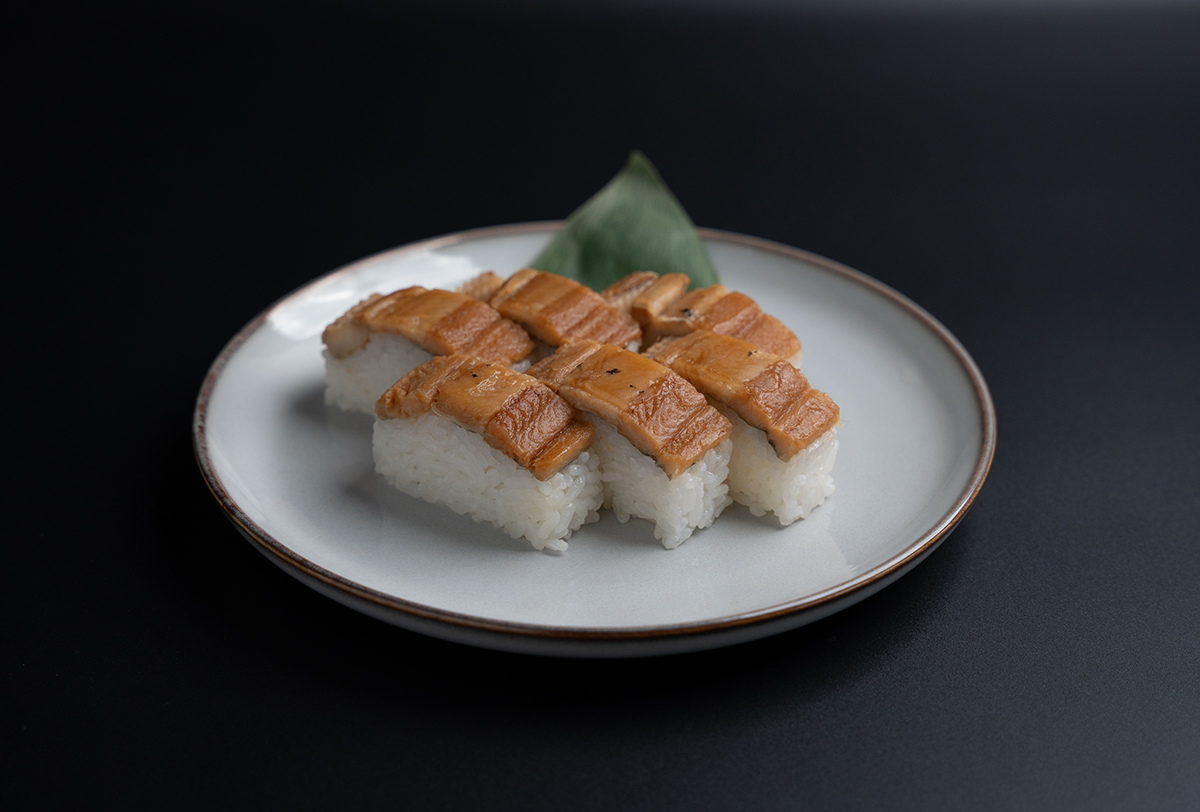 輝膳の関門穴子押し寿司
